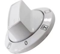 Bouton Four, cuisinière 250315141 BEKO - 308622 Blanc, Blanc G