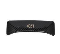 Bouton Frein à Main Compatible Avec Mercedes Pour Benz Classe E Pour W212 Classe C W204 GLK P Bouton Déverrouillage Frein Au Pied Maintien Automatique Autocollants Décoration Aspect Carbone
