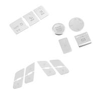 Bouton Frein a Main Compatible Avec Pour A3 8Y 2021-2023 Autocollant Couverture Réparation Bouton Commutation Frein À Main Électronique LHD Serrure Porte Voiture Démarrage Et Arrêt Moteur