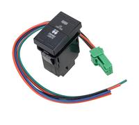 Bouton frein à main Interrupteur à double bouton-poussoir pour feux de route et barre lumineuse LED 12 V-24 V, Convient pour Ford Ranger PX Mazda BT-50 2011-2021