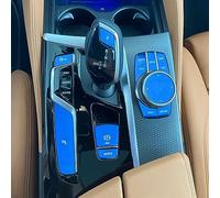 Bouton Frein Main Compatible Avec Série 5 G30 X3 G01 X4 G02 6gt G32 2018 2019 2020 2021 Drive Center Multimédia Handbrake Auto H Gear Shift Handle P Buttons Cover Sticker(color1)
