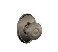 Bouton g orgien SCHLAGE avec garniture Wakefield Serrure non rotative tain antique F170 GEO 620 WKF