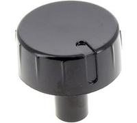 Bouton gaz noir 6h c00301988 - cuisiniere ariston Noir G