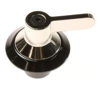 Bouton de commande noir/inox (295003-42321) Four cuisinière (694975086 SMEG)