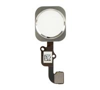 Bouton Home Complet avec nappe de connexion pour iPhone 6 Plus Blanc