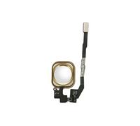 Bouton Home Complet avec nappe de connexion pour iPhone 5S / SE Blanc