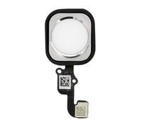 Bouton Home Complet avec nappe de connexion pour iPhone 6S Blanc