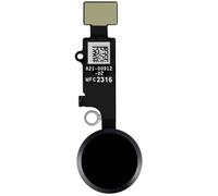 Bouton Home Complet - AVIZAR - iPhone 7 - Noir - Nappe de connexion - 20 g