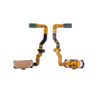 Bouton Home Complet (Bouton Et Nappe) Pour Galaxy S7 G930 De Couleur Or Gold