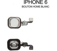 BOUTON HOME + NAPPE COMPLET IPHONE 6 couleur Blanc