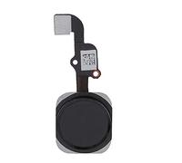 Bouton Home pour 6S, Bouton Home de Remplacement avec Câble Flex Touch ID Sensor Home Button pour iPhone6S / 6S Plus.(Noir)