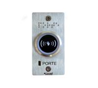 Bouton Infrarouge Lumineux Monté Sur Facade Inox 55X100Mm - COMELIT BP/508IRL-ETR