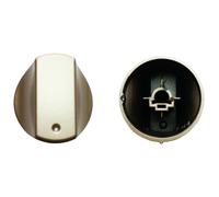 Bouton Inox Poêle Original Ariston Indesit Hotpoint C00298879 Ø 38 MM