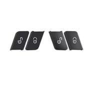 bouton intérieur Voiture Compatible Avec Benz Pour A B C E GLA CLA GLK GLE ML Class W204 W212 Autocollants Pour Bouton De Déverrouillage De Porte À Mémoire Lève-vitre Voiture