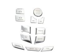 bouton intérieur Voiture Compatible Avec Pour A6 C7 A7 RS6 RS7 S6 S7 Autocollant Bouton Commutateur Décoration Vitesse Démarrage Et D'arrêt Moteur Frein À Main Électronique Voiture