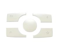 bouton intérieurs autocollant Compatible Avec Benz E ML GL Classe W212 W164 W166 X166 2012 2013 2014 2015 Autocollants Pour Boutons Multimédias Centraux