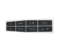 bouton intérieurs autocollant Compatible Avec Ford Pour Mustang 2010 2011 2012 Autocollant Réparation Bouton Commande Commutateur Volant De Voiture Autocollants Autocollants Autocollants Voiture