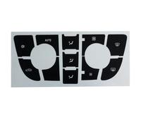 bouton intérieurs autocollant Compatible Avec Opel Pour GTC 2009-2015 Autocollants Pour Boutons De Climatisation Et Radio, Réparation De Tableau De Bord, Climatisation, CD, MP3(For Climate Control)