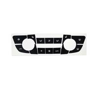 bouton intérieurs autocollant Compatible Avec Opel Pour Insignia Autocollants Pour Boutons De Climatisation Accessoires De Réparation Intérieure Couverture De Réparation Intérieure De Voiture