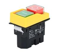 Bouton interrupteur YCZ3-A dispositif autobloquant DZ04 DZ05 DZ-6 bouton de commutation électromagnétique arrêt d'urgence triphasé(Blue)