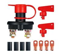 Bouton Isolateur de Batterie - Poignée de Commande de Batterie,Bouton D'Arrêt De L'Alimentation Du Véhicule - pour Voiture Véhicule Camping-car SUV Camion Automobile