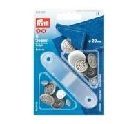 Bouton Jeans Artdeco Laiton 20mm Acier Antique