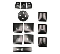 Bouton Lève Vitre 12PCS Autocollant pour pour GLK ML GL pour a B C E G Class pour W204 pour X166
