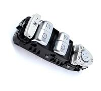 Bouton Lève vitre 2059056811 Console Bouton Commutation Commande Fenêtre Principale D'alimentation Pour Mercedes Pour Benz Classe C W205 S205 X253 C200 C300 C350 C63(Noir)