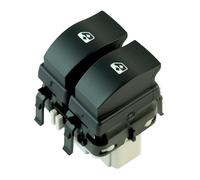 Bouton leve vitre compatible pour Clio 2, Espace 4, Laguna 2, Megane 2, Scenic 2, Grand Scenic 2, Trafic 2, Velsatis, Primastar, Vivaro A (1998-2014) interrupteur lève-vitre. AVANT GAUCHE | 8200315042