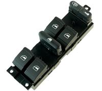 Bouton leve vitre compatible pour Golf 4, Passat B5, Leon, Toledo 2, Bora, Fabia, Octavia (1996-2011) Interrupteur lève-vitre. AVANT GAUCHE (conducteur) 1J4959857