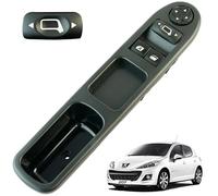 Bouton leve vitre compatible pour Peugeot 207 et C3 Picasso (2006-2017) Commande lève-vitre. AVANT GAUCHE (conducteur) 6554QC