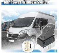 Bouton Lève Vitre pour Fiat Ducato II FL 2002-2006 Fenêtre Commutateur Conducteur C?té 735315619 Remplacement