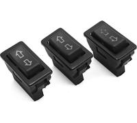 Bouton Lève Vitrede Commutateur électrique Porte de Fenêtre 5 Pins Universel 3 Pcs