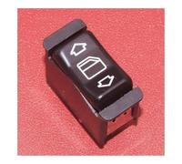 Bouton Leve Vitres 1X interrupteur de fenêtre voiture à bouton unique interrupteur commande lève-vitre voiture remplacement 1268208110 1268208010 pour BENZ 190 W201