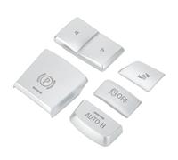 Bouton Leve Vitres Panneau frein à main à vitesse Variable 5 pièces interrupteur latéral bouton frein à main voiture pour séries 5 6 F10 GT F07 F13 F01 décalcomanies