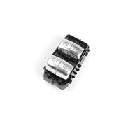 Bouton lève-vitres Pour Benz Pour Classe E W213 3 4 Interrupteur Commande Vitre Voiture Avec Ensemble De Bouton Levage Chromé 2229050009(4 Buttons Black)