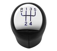 Bouton Levier Vitesse pour Megane pour Clio II pour Twingo pour Kangoo pour Logan Bleu 5 Vitesses Cuir Manuel Pommeau De Levier De Vitesse Manette De Vitesse Levier Tête Levier Vitesse