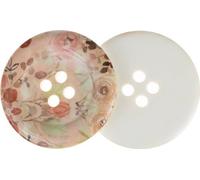 Bouton - lot de 2 - diamètre 50 mm - Rose,Beige,Vert,Marron