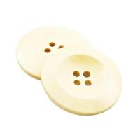 Bouton Lot de 50 boutons en bois à 4 trous, 7 couleurs, for couture, scrapbooking, vêtements, artisanat, veste, blazer, pulls, accessoires travaux manuels(01,18mm)