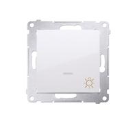 Bouton/lumière/avec rétroéclairage LED 16AX Simon 54 DS1AL.01/11