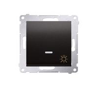 Bouton/lumière/avec rétroéclairage LED 16AX Simon 54 DS1AL.01/48