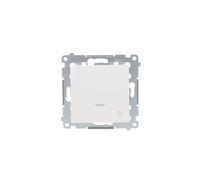 Bouton/lumière/ avec rétroéclairage Simon 54 DS1L.01/11