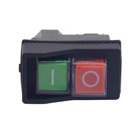 Bouton magnétique | 4 broches AC250V 16A Équipement d'alimentation électrique, bouton marche/arrêt magnétique, pour perceuse industrielle, meuleuse, machine de découpe, grues, scies de table