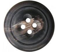 Bouton Manteau Chiné Marron 34 mm X 1 - Union Knopf(...) - Marron G