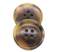 Bouton Manteau Rond Trench Coat Bouton Décorations Bricolage Artisanat, Couleur 3, 21mm 10pièces
