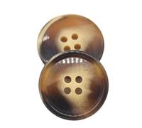 Bouton Manteau Rond Trench Coat Bouton Décorations Bricolage Artisanat, Couleur 9, 22mm 10pièces