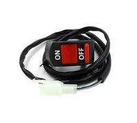 Bouton Marche/arrêt Universel De Commutateur De Feu De Danger D'accident De Guidon De Moto 12V Commutateurs de Guidon Commande
