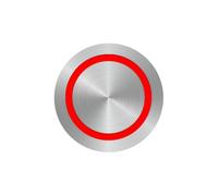 Bouton métallique momentané de 40MM, interrupteur autobloquant, bouton réinitialisation marche-arrêt avec lumière LED, accessoires bricolage 3/12/24/220V rouge vert bleu