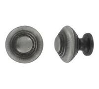 Bouton meuble zamak fer patiné 301 30mm - - 301Z18