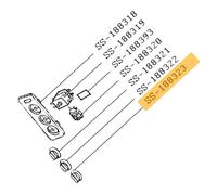 Bouton minuterie - Four, cuisinière (SS-1600005674 SEB)